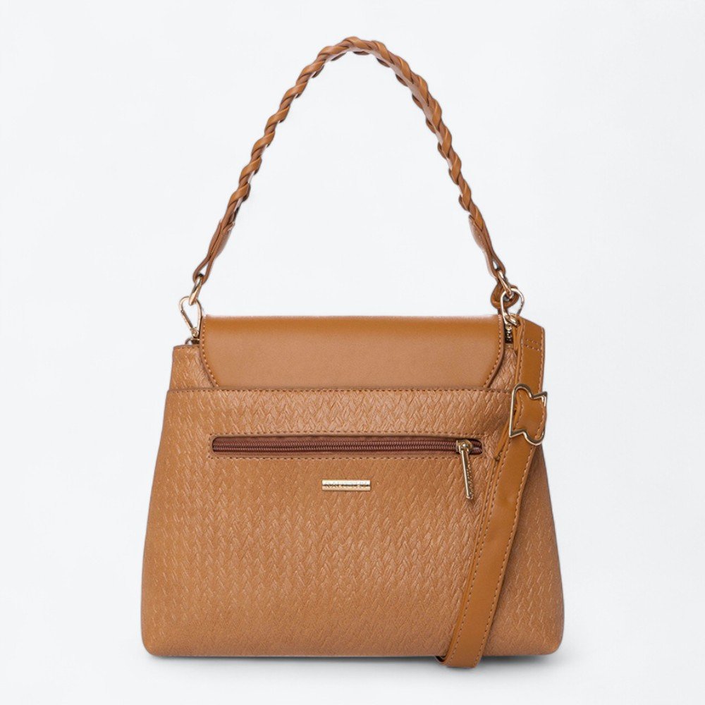 Bolsa Rafitthy Casual Feminina 2816102A Caramelo 4