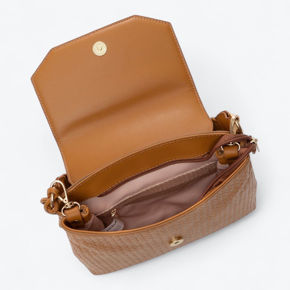Bolsa Rafitthy Casual Feminina 2816102A Caramelo 5