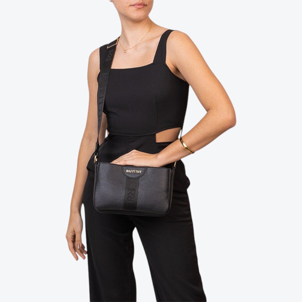 Bolsa Rafitthy Casual Feminina 2815311A Preto 2