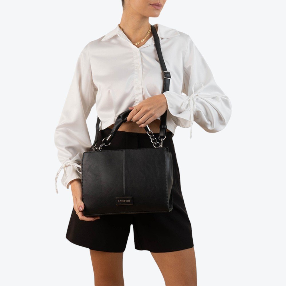 Bolsa Rafitthy Casual Feminina 2815184A Preto 2