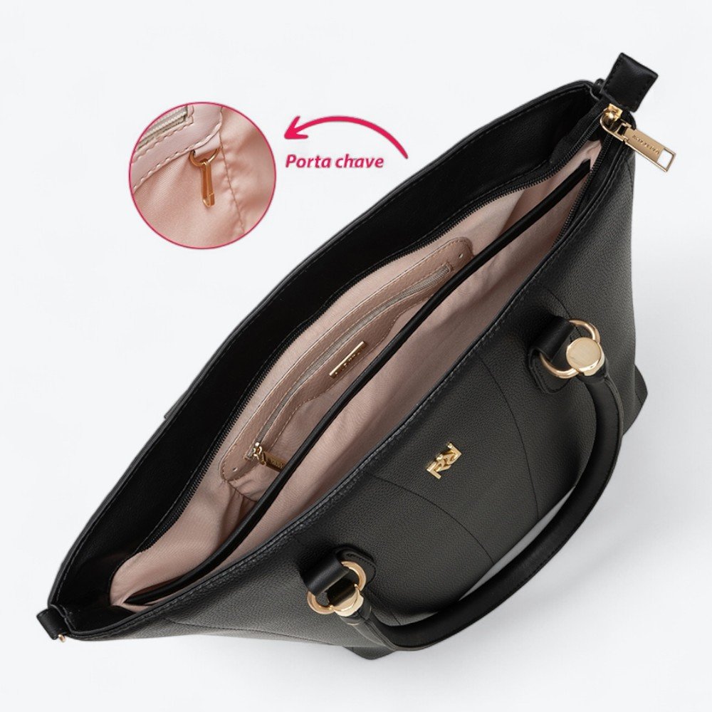 Bolsa Rafitthy Casual Feminina 2815199A Preto 5