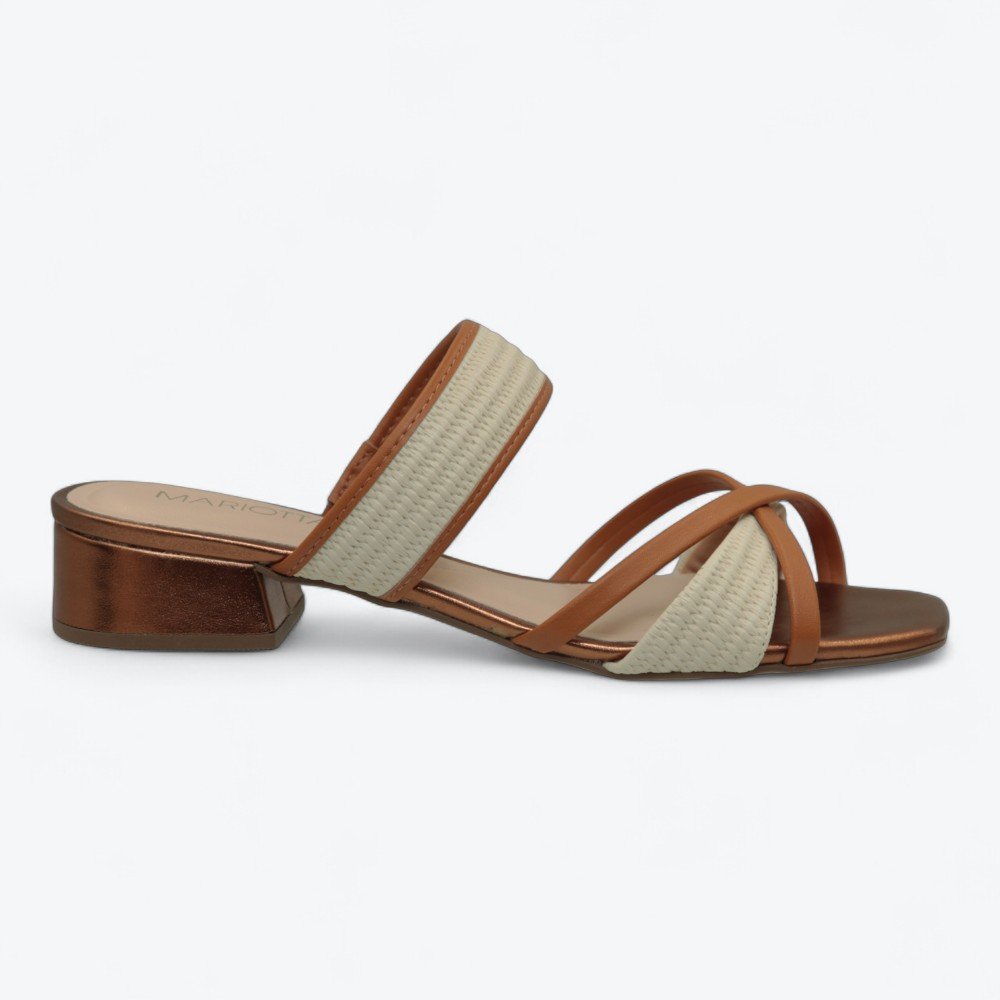 Tamanco Mariotta Salto Baixo Feminino 2047135-01