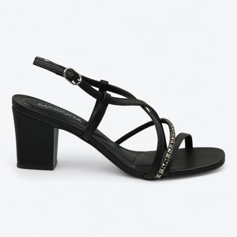 Sandália Mariotta Salto Médio Feminina 2047632-01