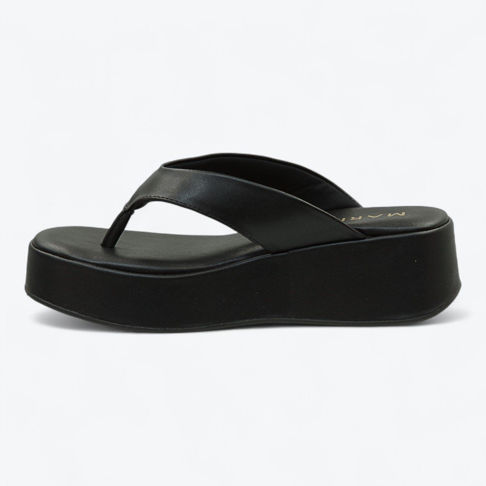 Tamanco Mariotta Flatform Feminino 2054501-02 Preto 4