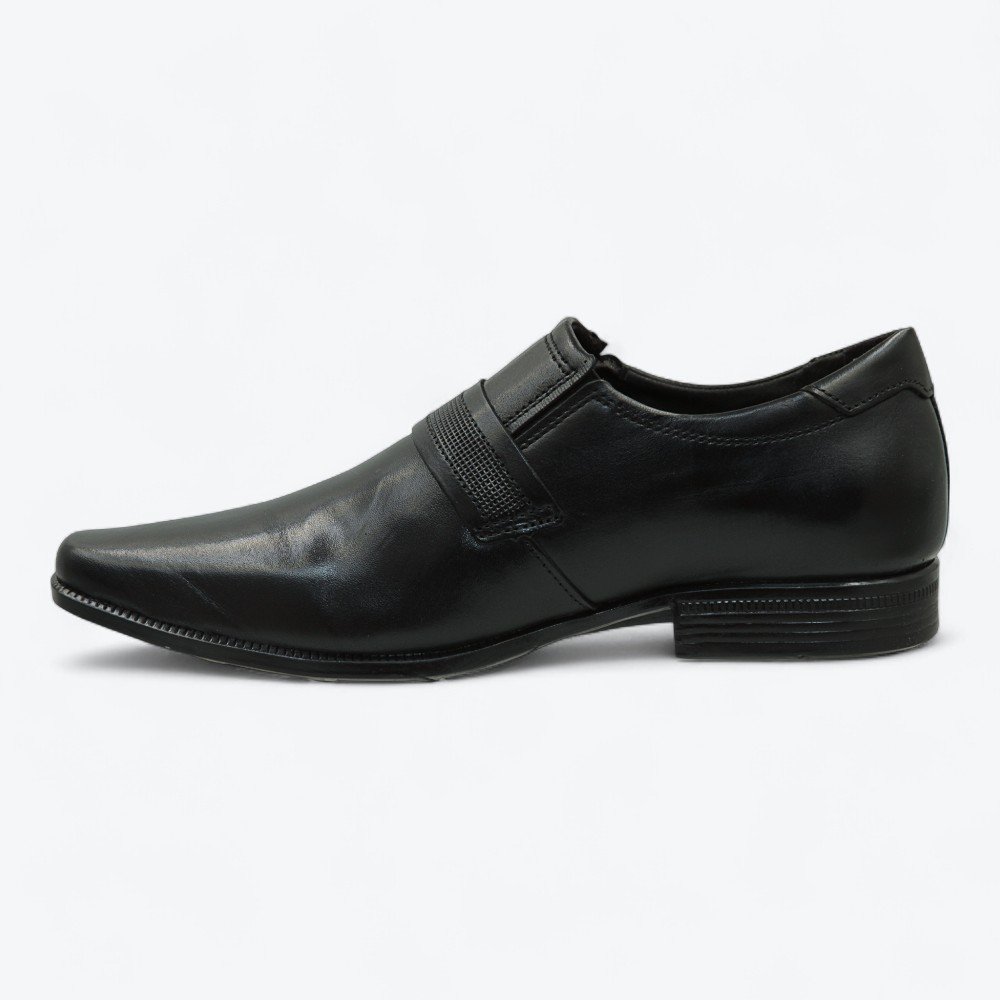 Sapato Pegada Social em Couro Masculino 12650701 Preto 4