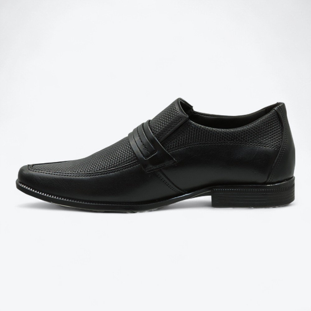 Sapato Pegada Social em Couro Masculino 12650401 Preto 4