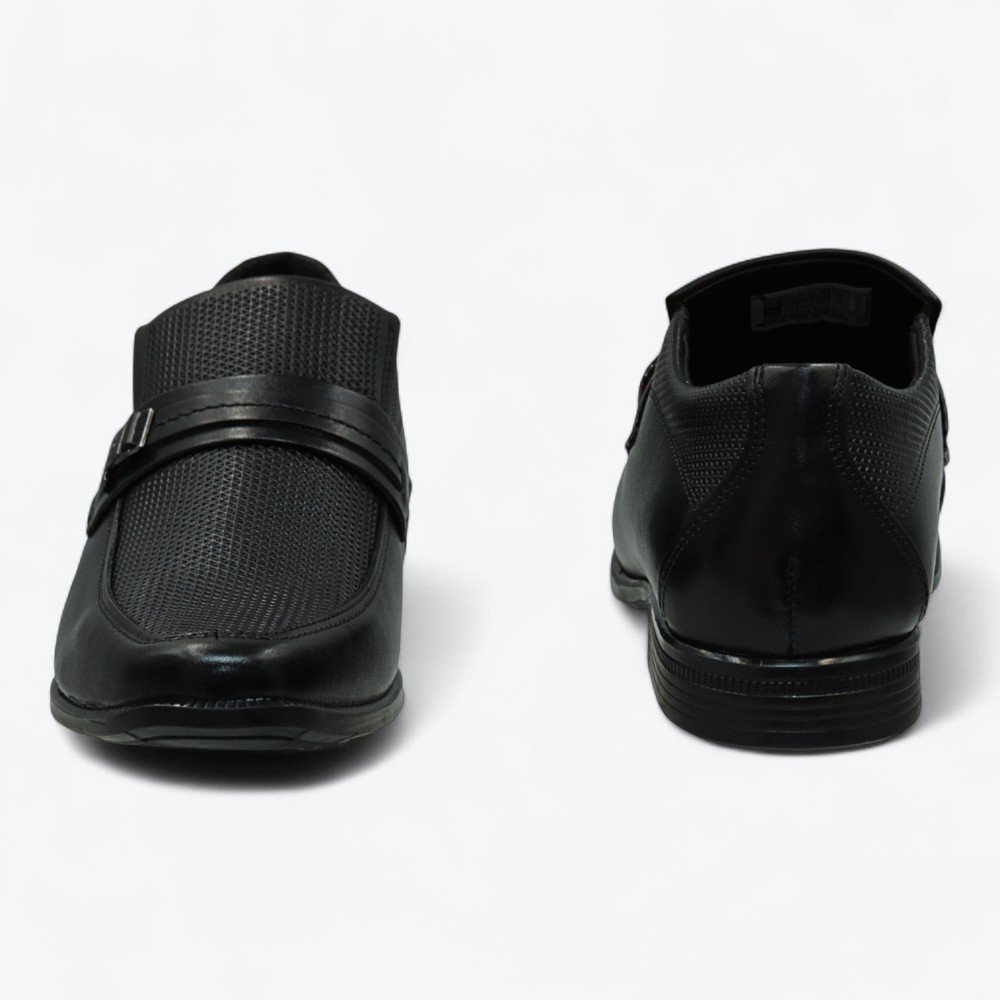 Sapato Pegada Social em Couro Masculino 12650401 Preto 5