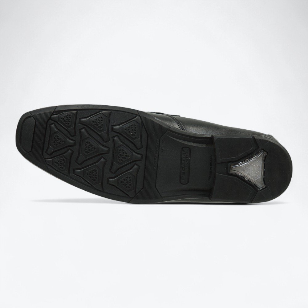 Sapato Pegada Social em Couro Masculino 12650401 Preto 6