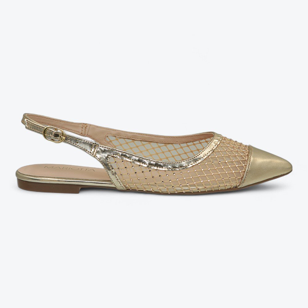 Sapatilha Mariotta Slingback Feminina 1351431-01