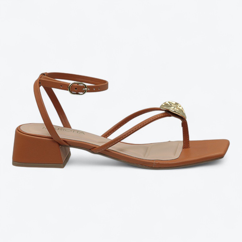 Sandália Mariotta Salto Baixo Feminina 2041609-01