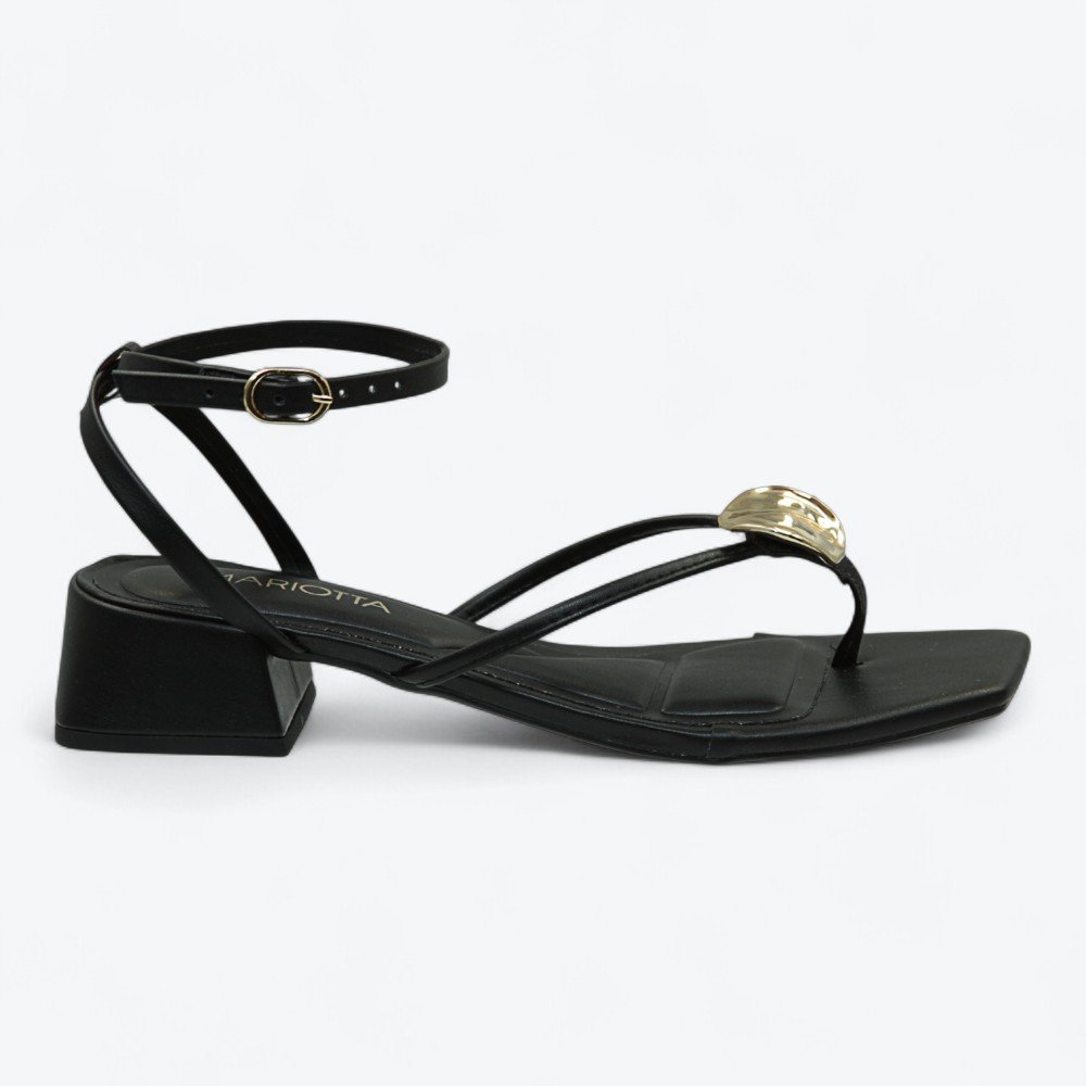 Sandália Mariotta Salto Baixo Feminina 2041609-02