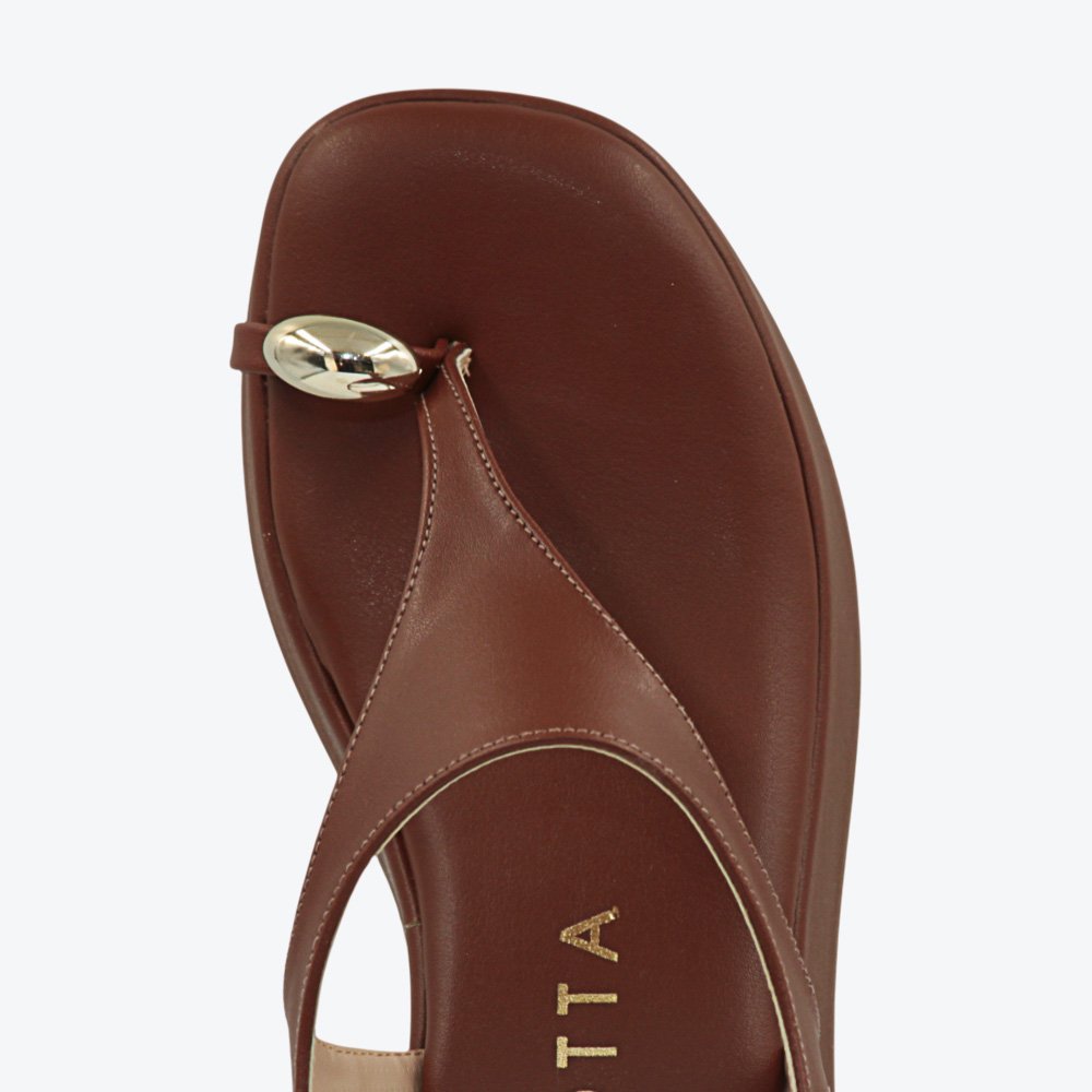 Sandália Mariotta Flatform Feminina 2054533-02 Marrom 3