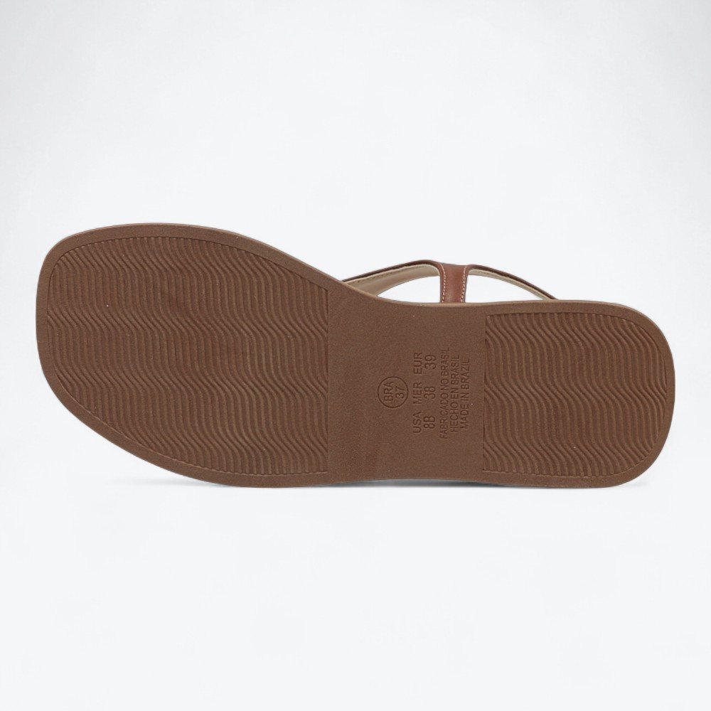 Sandália Mariotta Flatform Feminina 2054533-02 Marrom 6