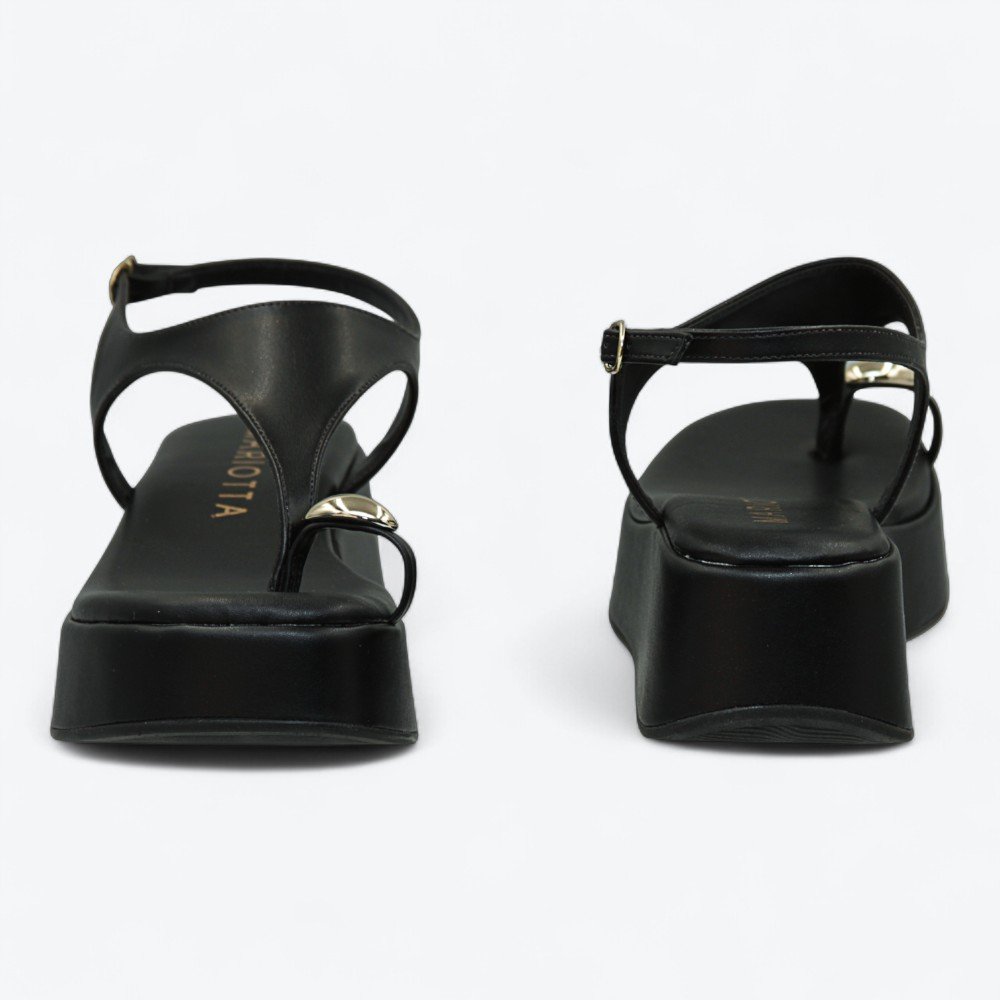 Sandália Mariotta Flatform Feminina 2054533-01 Preto 6