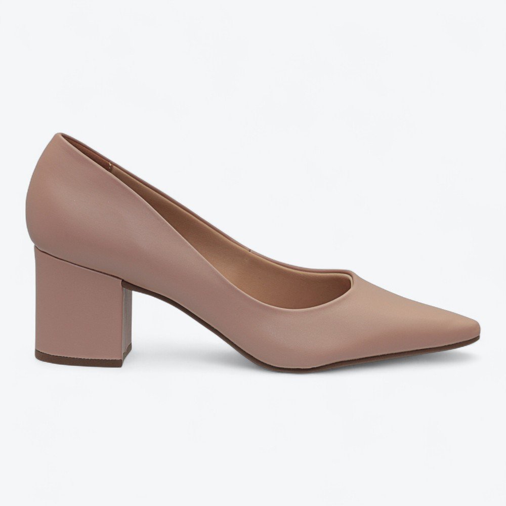 Scarpin Mariotta Salto Bloco Feminino 2066201-02