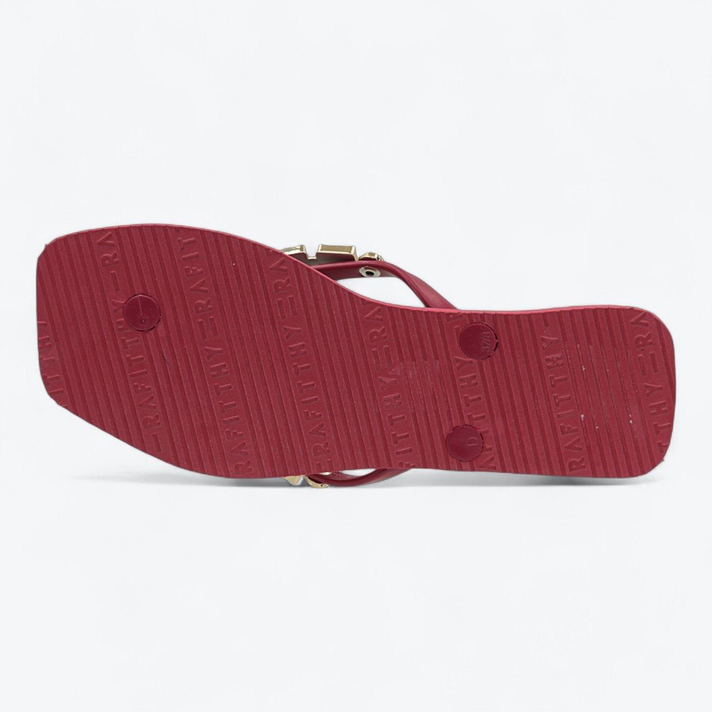 Chinelo Rafitthy Diamond Feminino 24925151-01 Rubi 4