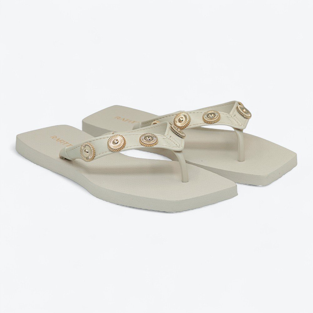 Chinelo Rafitthy South Beach Feminino 25116103-01 Off White 3