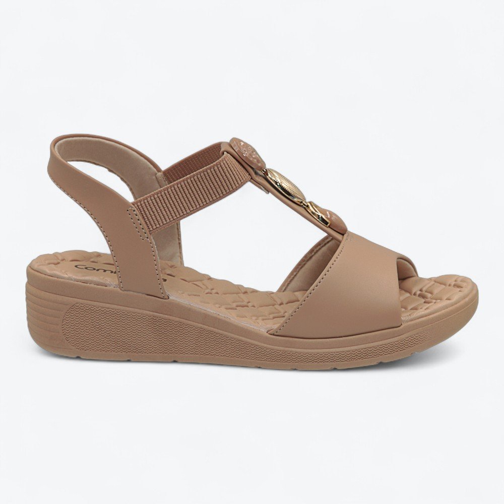 Sandália Comfortflex Anabela Feminina 2586404-02