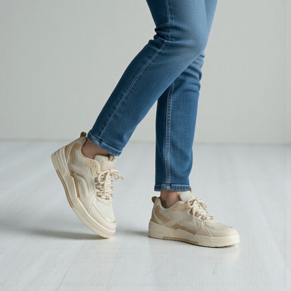 Tênis Ramarim Casual Feminino 2589235-01 Bege 2