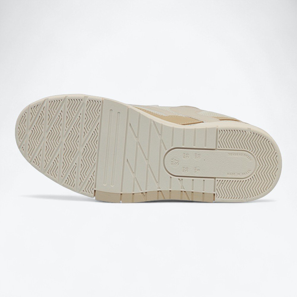 Tênis Ramarim Casual Feminino 2589235-01 Bege 7