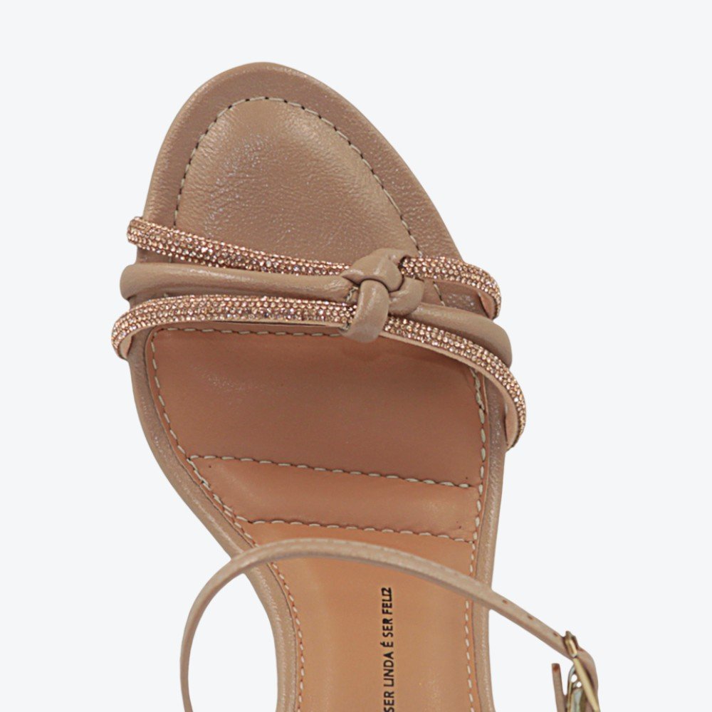 Sandália Dakota Salto Fino Feminina Y9775-01 Nude 4