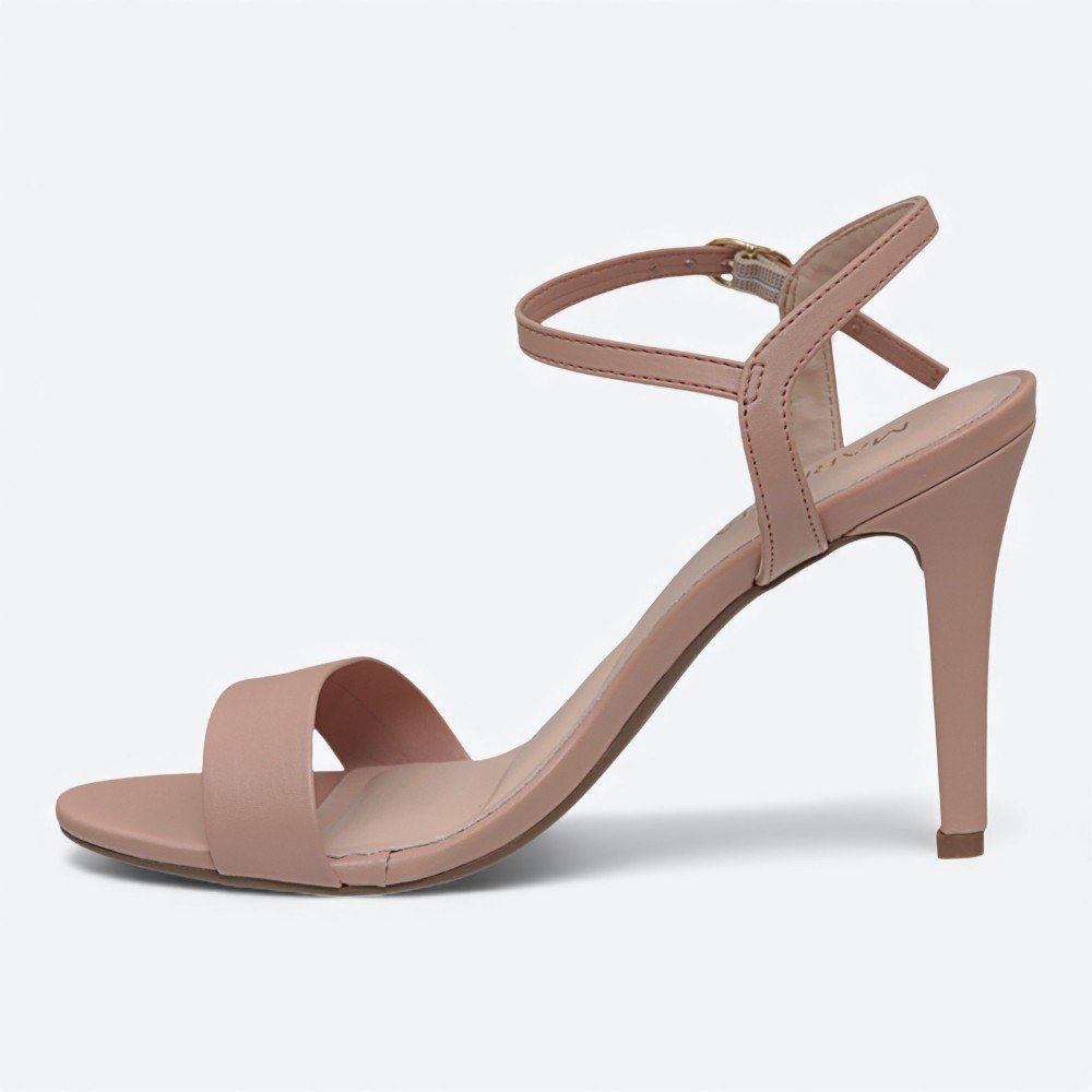 Sandália Mariotta Salto Alto Fino Feminina 1353134-02 Nude 4