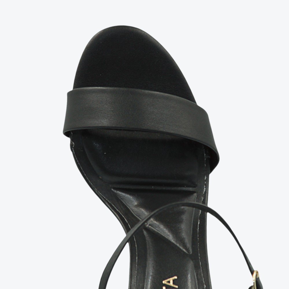 Sandália Mariotta Salto Alto Fino Feminina 1353134-01 Preto 3