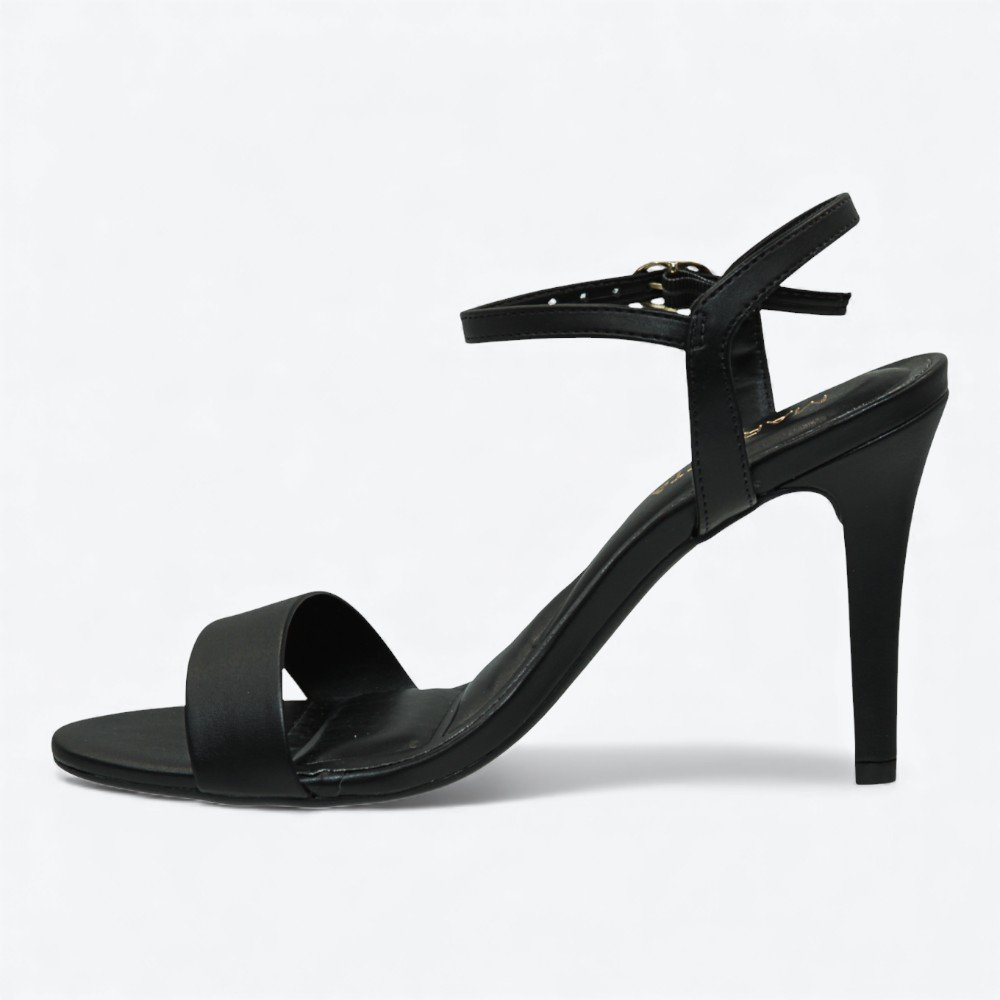 Sandália Mariotta Salto Alto Fino Feminina 1353134-01 Preto 4