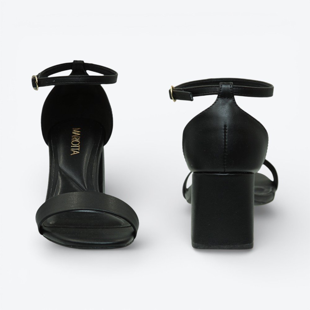 Sandália Mariotta Salto Bloco Feminina 2074608-01 Preto 4