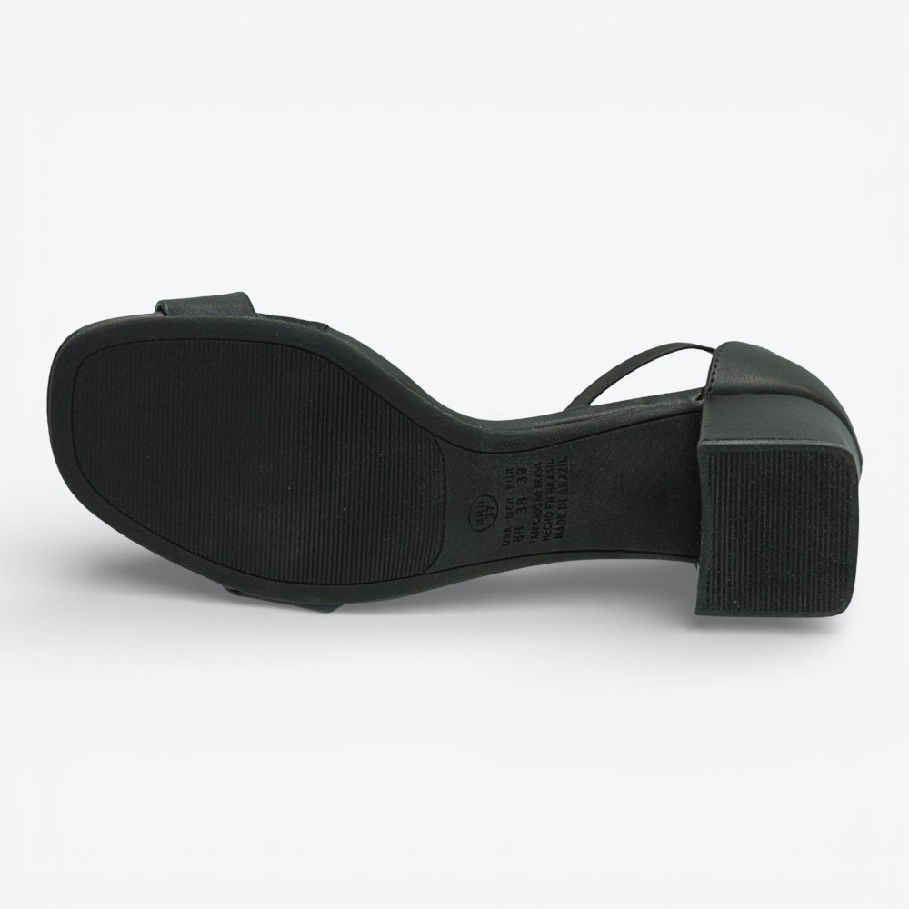 Sandália Mariotta Salto Bloco Feminina 2074608-01 Preto 5