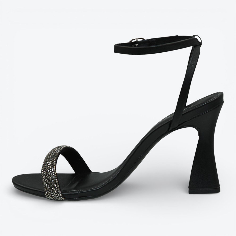 Sandália Mariotta Salto Flare Feminina 2044507-01 Preto 3