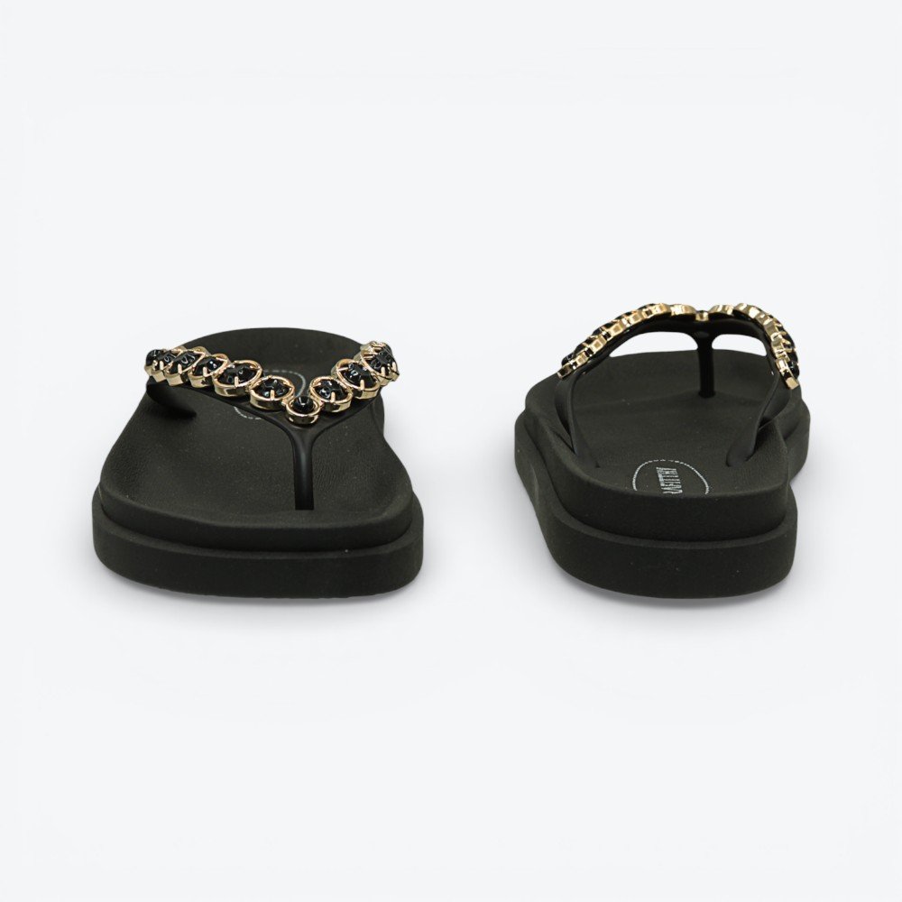 Chinelo Rafitthy Flatform Essenza Feminino 1916103-01 Preto 5