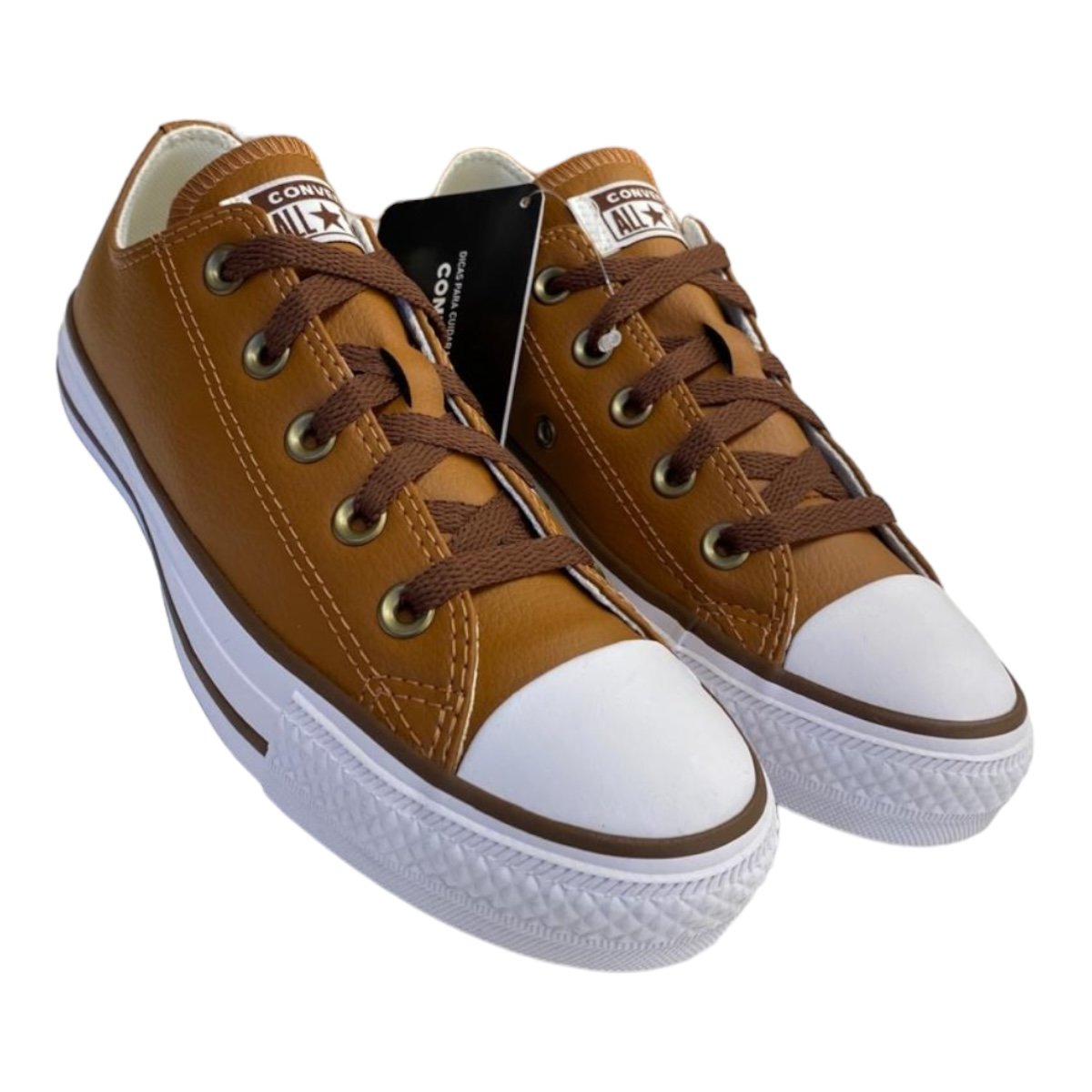 Tenis Feminino All Star Casual Retrô Cano Baixo Ct04500005 Marron Marrom 2