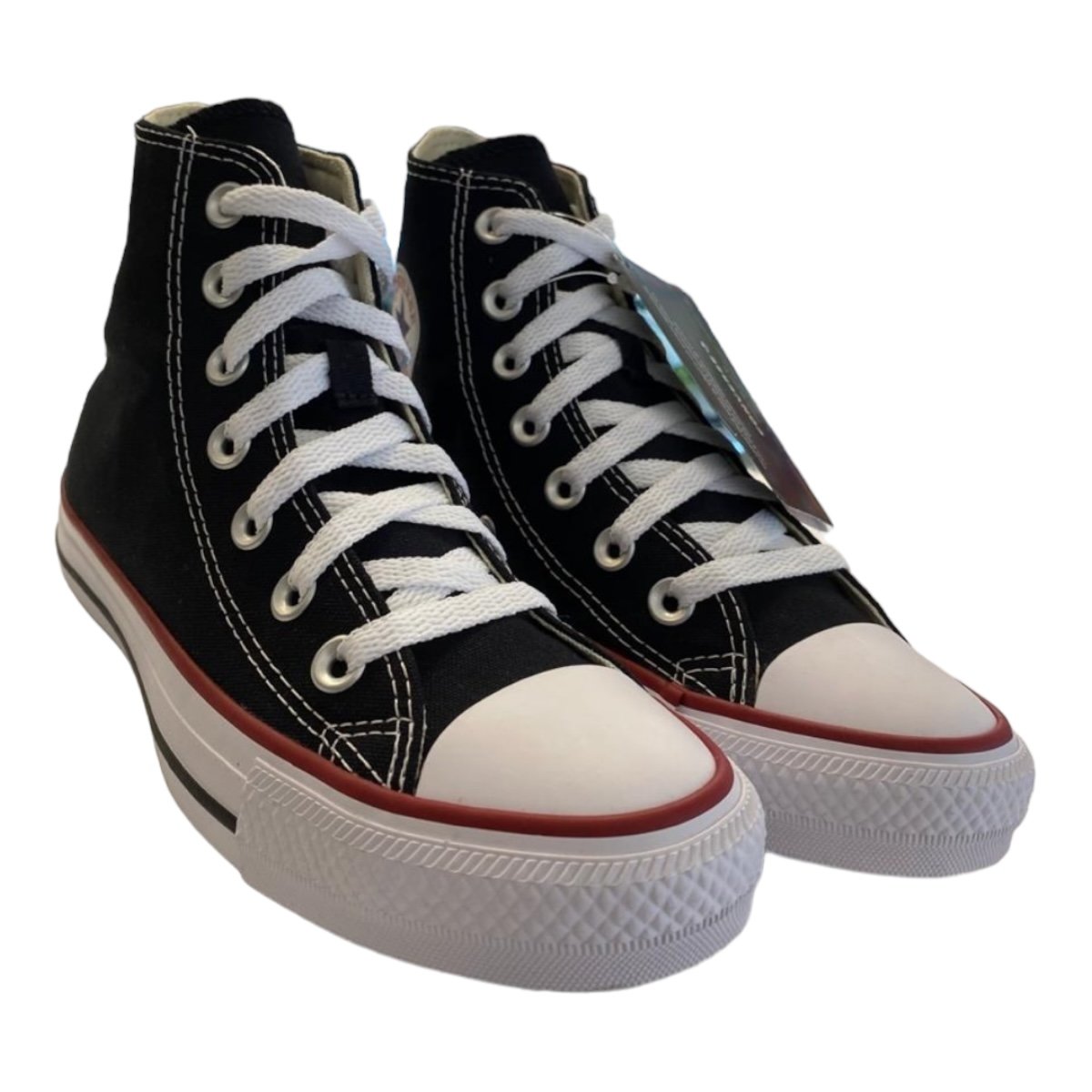 Tenis All Star Original Cano Alto Botinha Retrô Unisex Ct00040007 Preto Preto 2