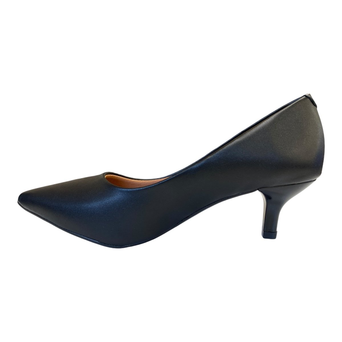 Sapato Scarpin Casual Feminino Vizzano Pelica 1122.828 Preto Preto 3