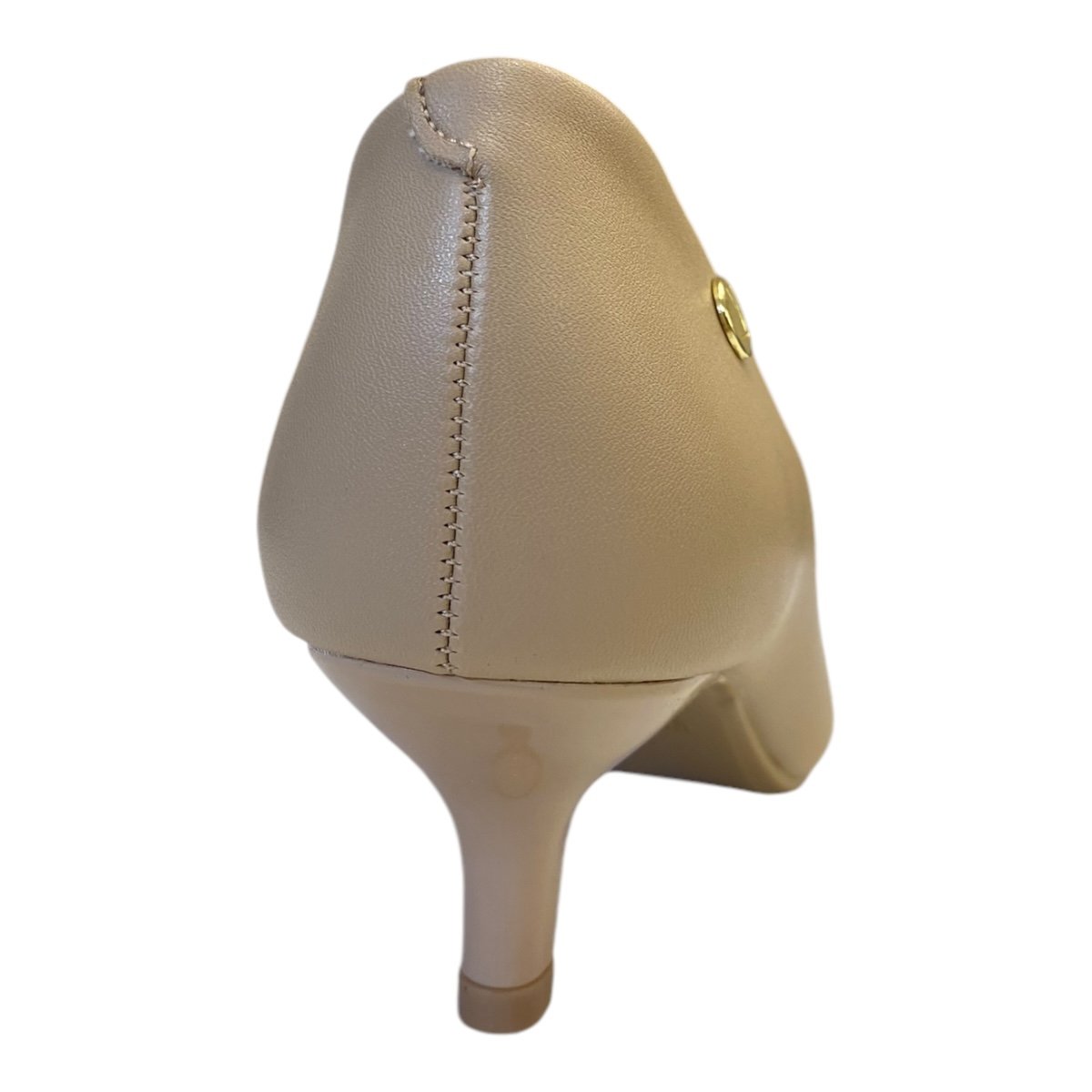 Sapato Scarpin Casual Feminino Vizzano Pelica 1122.828 Bege Bege 3