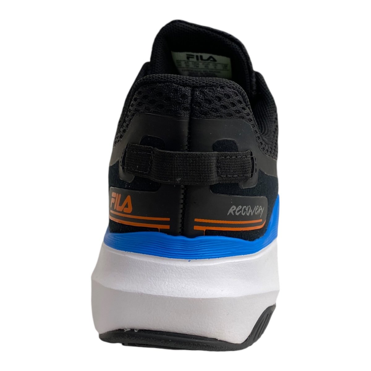 Tenis Masculino Fila Conforto Esporte Academia Caminhada Recovery Preto Preto 3