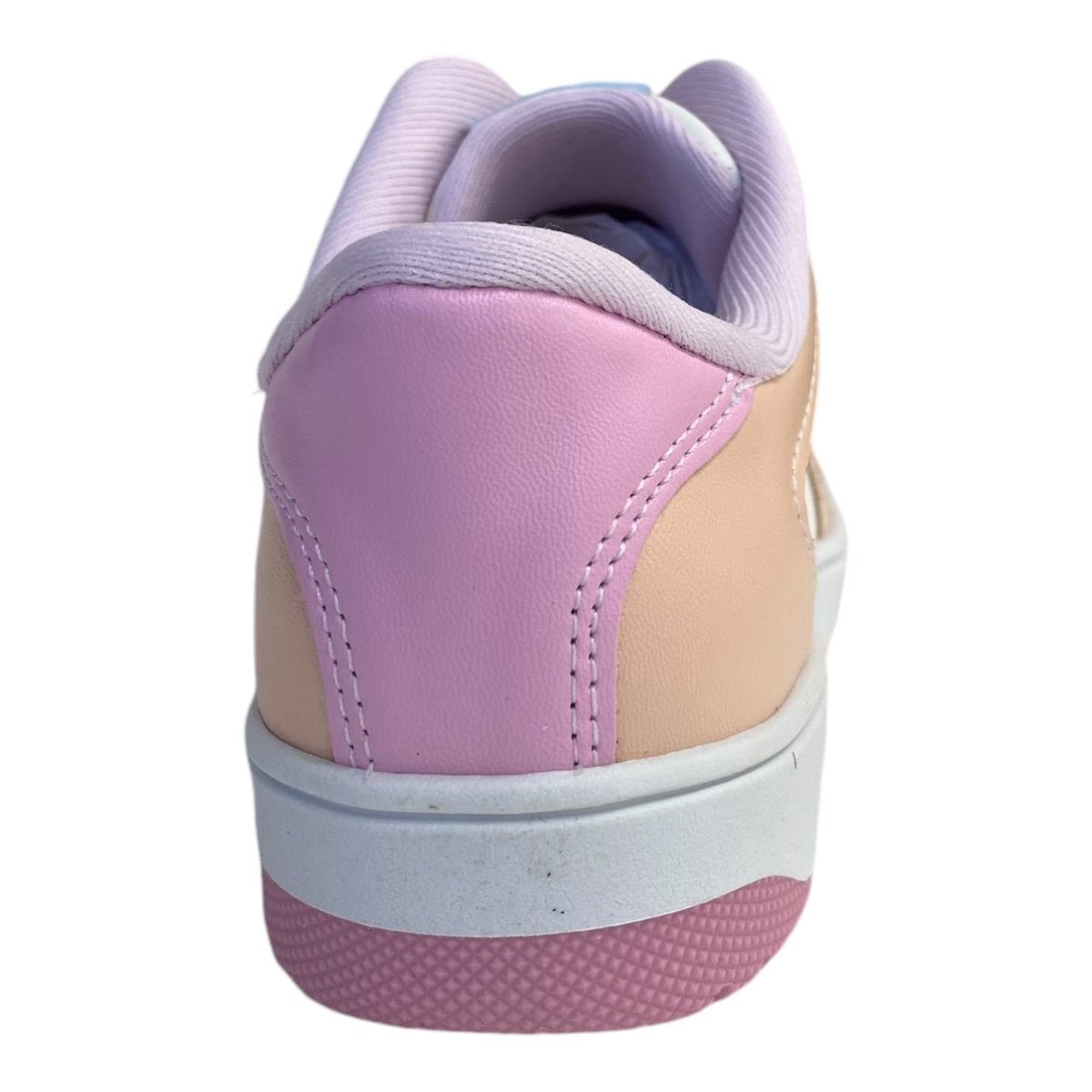 Tenis Infantil Menina Pink Cats Casual Colorido V4741 Branco Branco 3