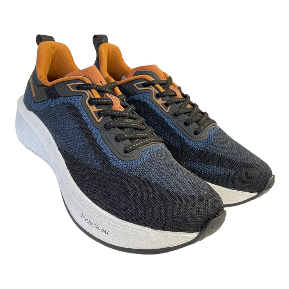 Tenis Masculino Olympikus Caminhada Academia Volta Preto Preto 2