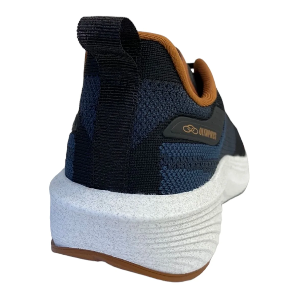 Tenis Masculino Olympikus Caminhada Academia Volta Preto Preto 3