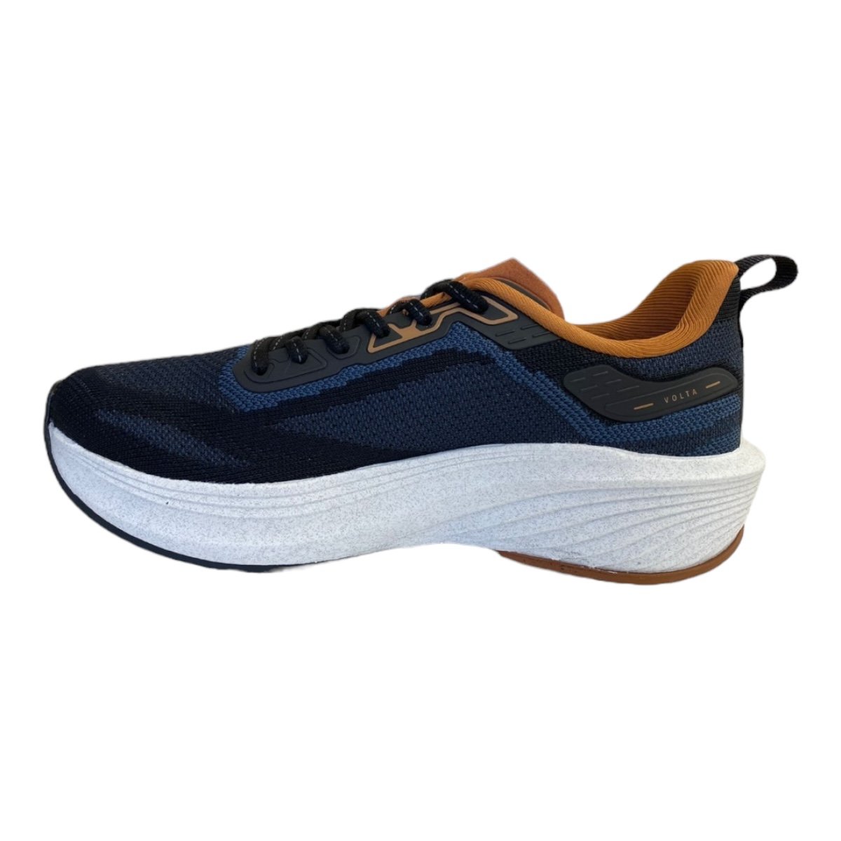 Tenis Masculino Olympikus Caminhada Academia Volta Preto Preto 4
