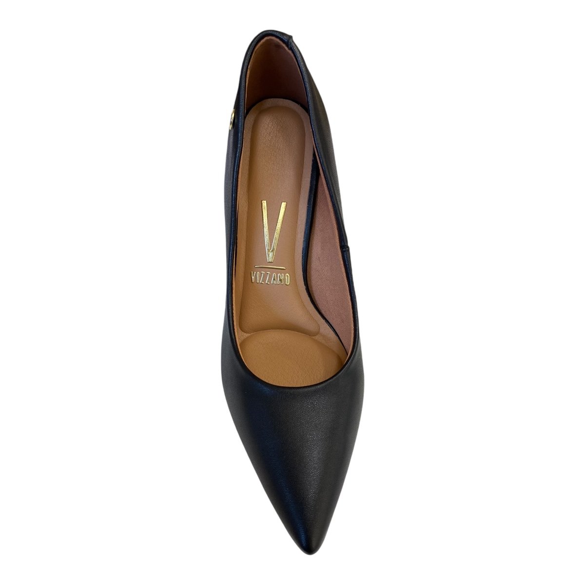 Sapato Scarpin Casual Feminino Vizzano Pelica 1184.1101 Preto Preto 5