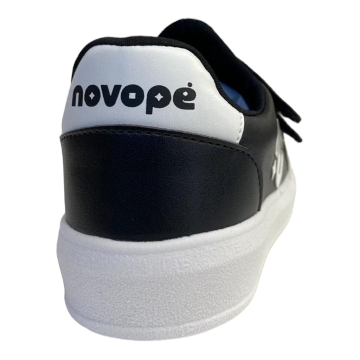 Tenis Infantil Masculino Novope Calce Fácil 98001115 Preto Preto 3