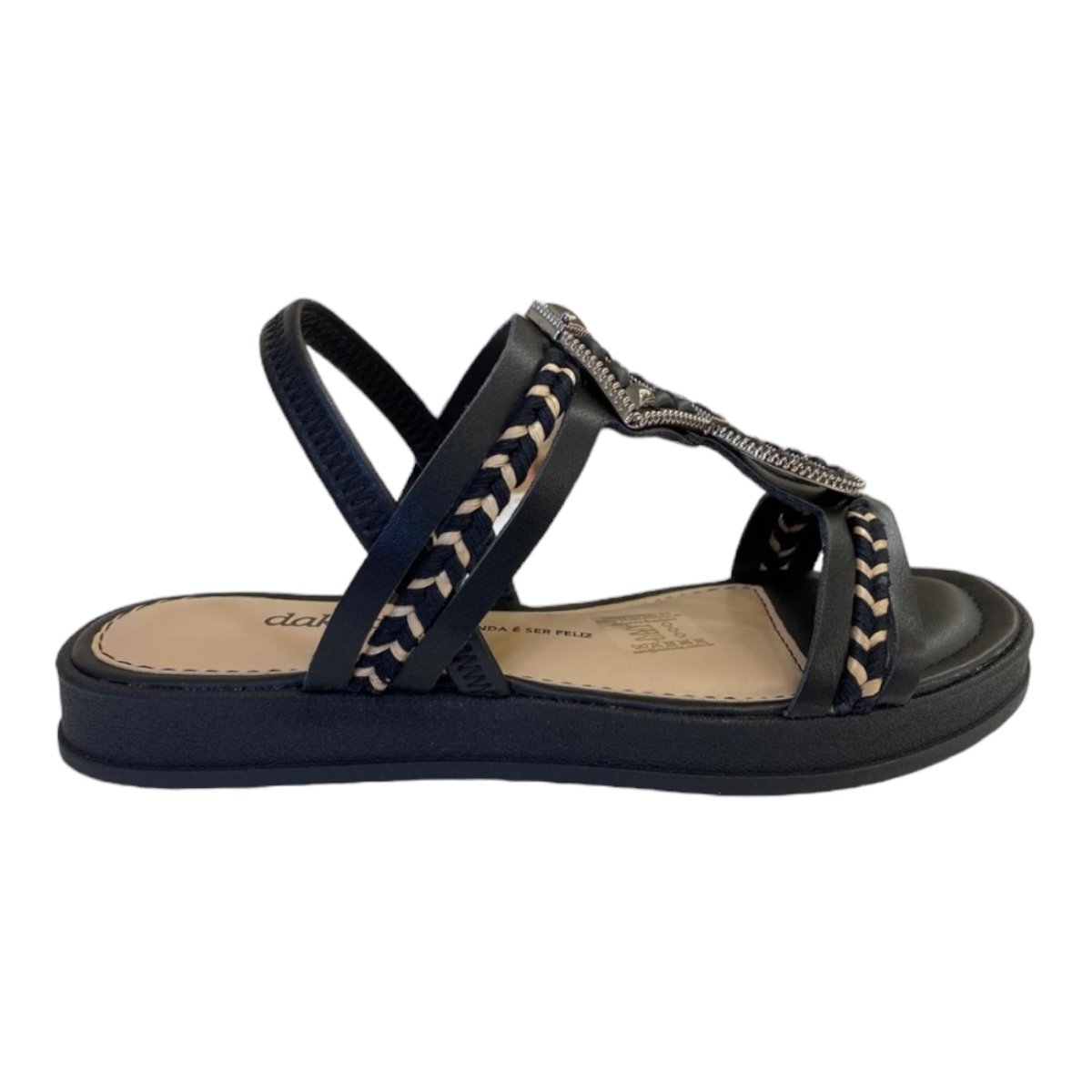 Papete Feminino Dakota Sandalia Y7371 Preto 1