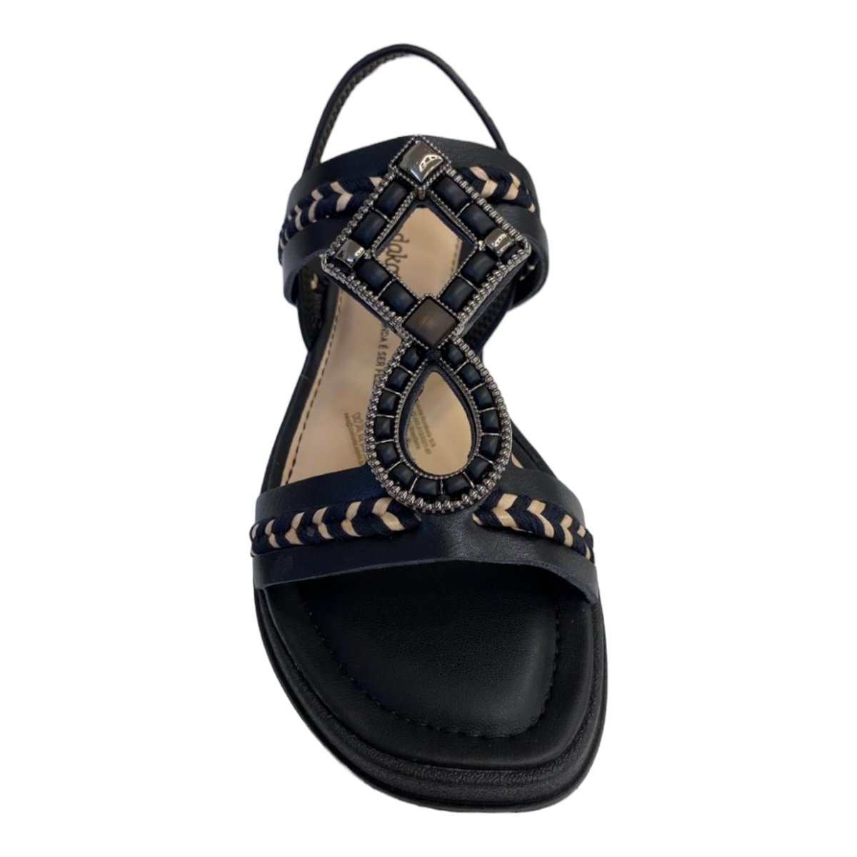 Papete Feminino Dakota Sandalia Y7371 Preto 4