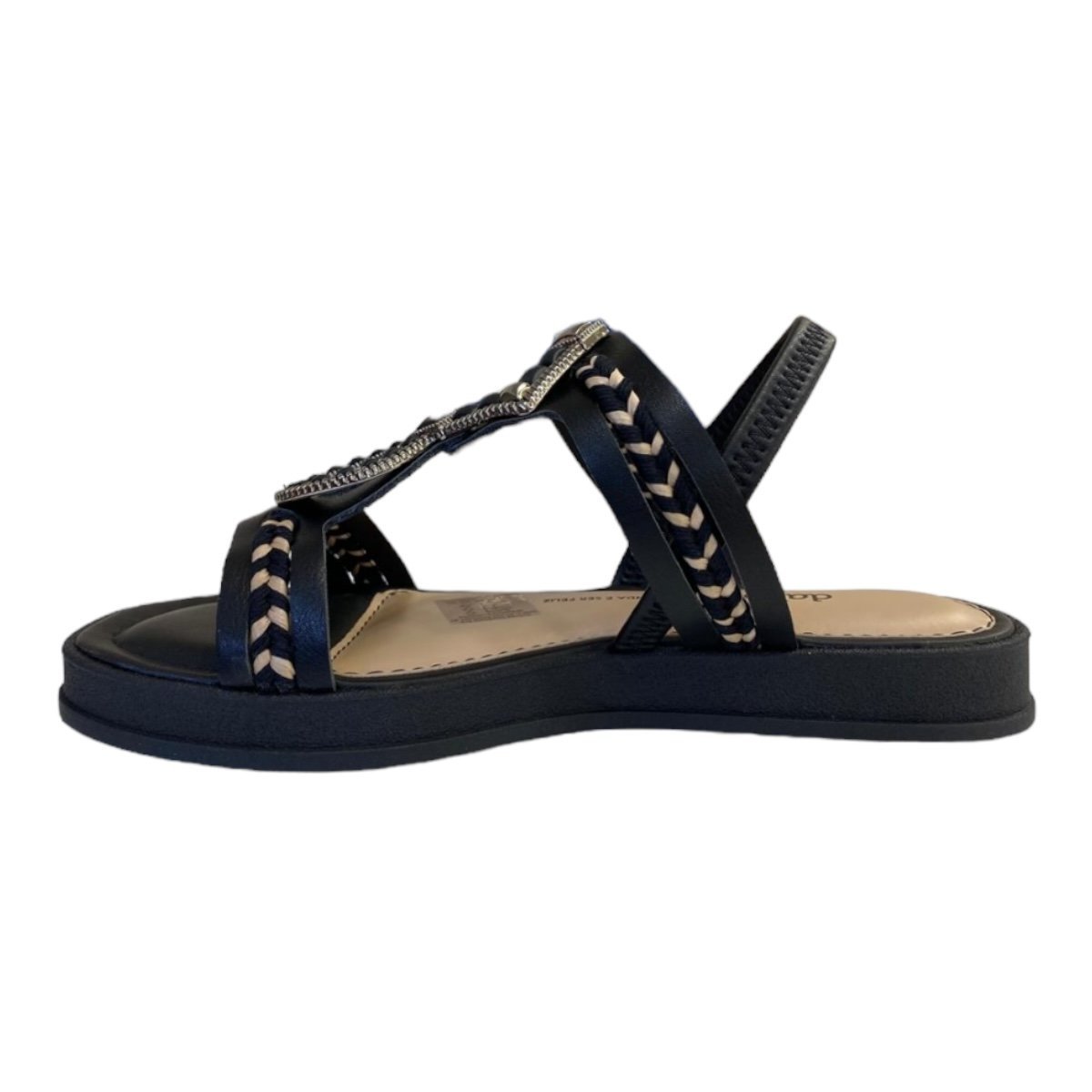 Papete Feminino Dakota Sandalia Y7371  Preto 3