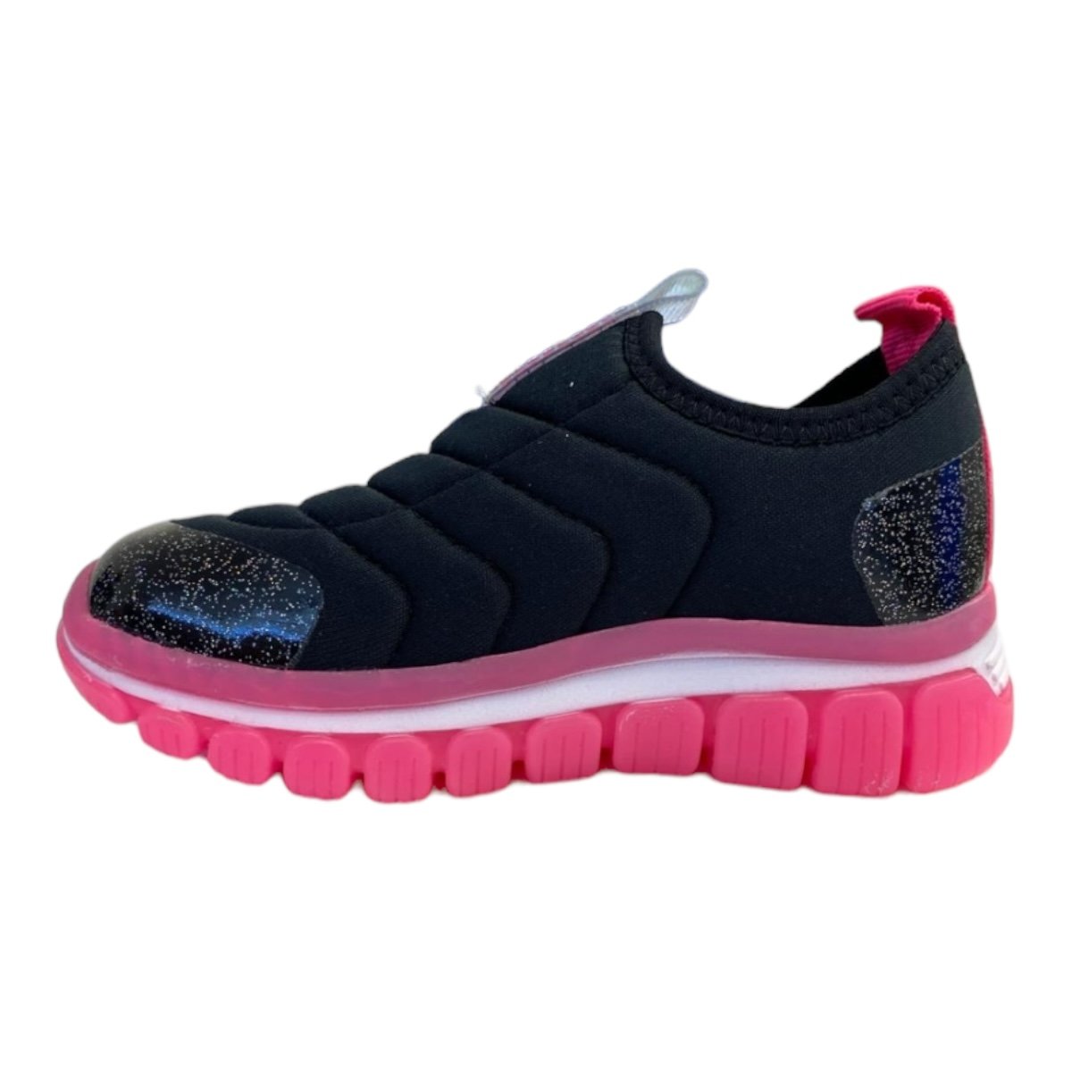 Tenis Infantil Feminino Novope Calce Fácil Conforto 99001016-31 Preto Preto 3