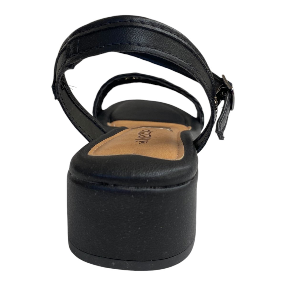 Sandalia Feminino Mississipi Sintético Trançado Brilho Mb803 Preto Preto 5