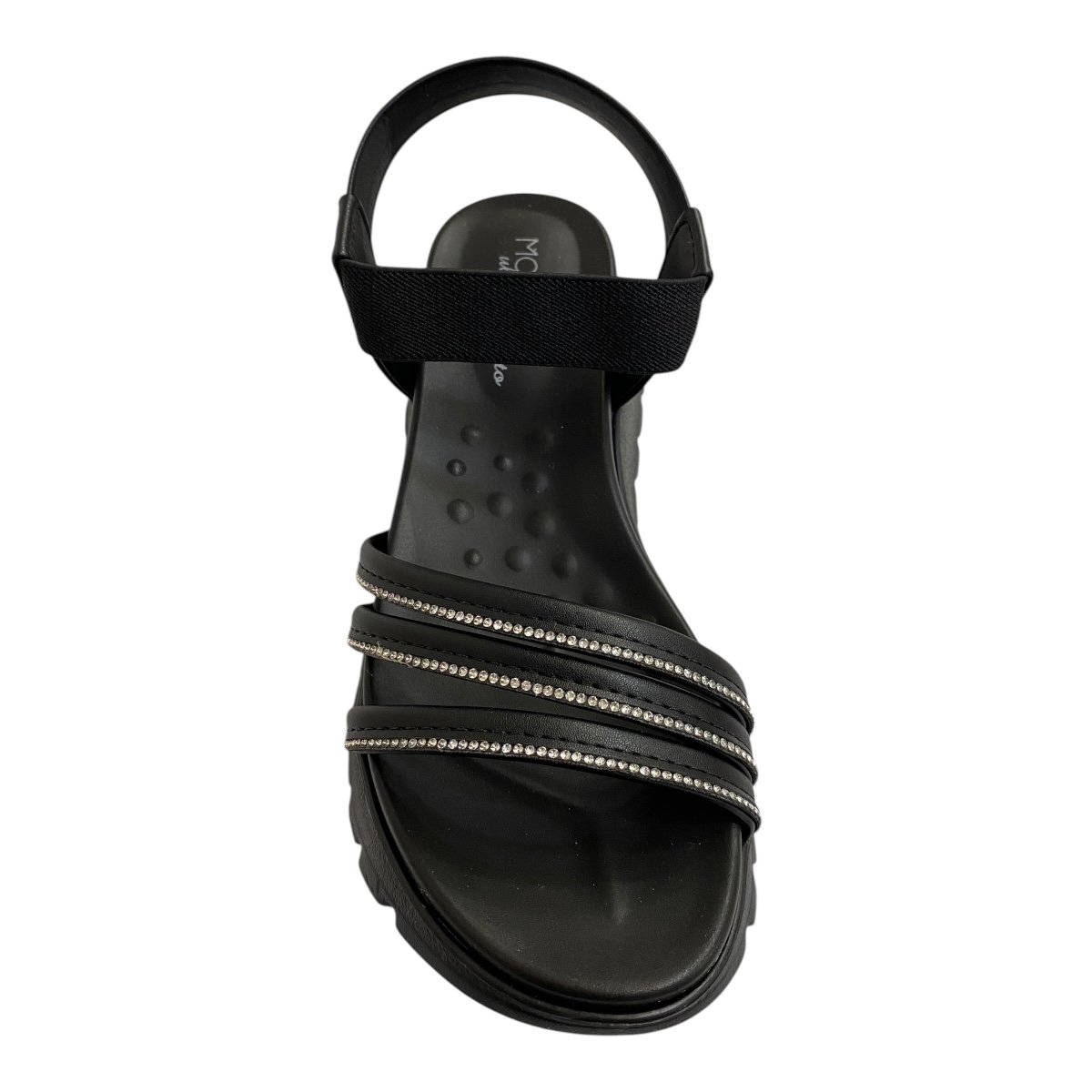 Papete Feminino Modare Ultraconforto Calce Fácil Brilho 7198.104 Preto Preto 6