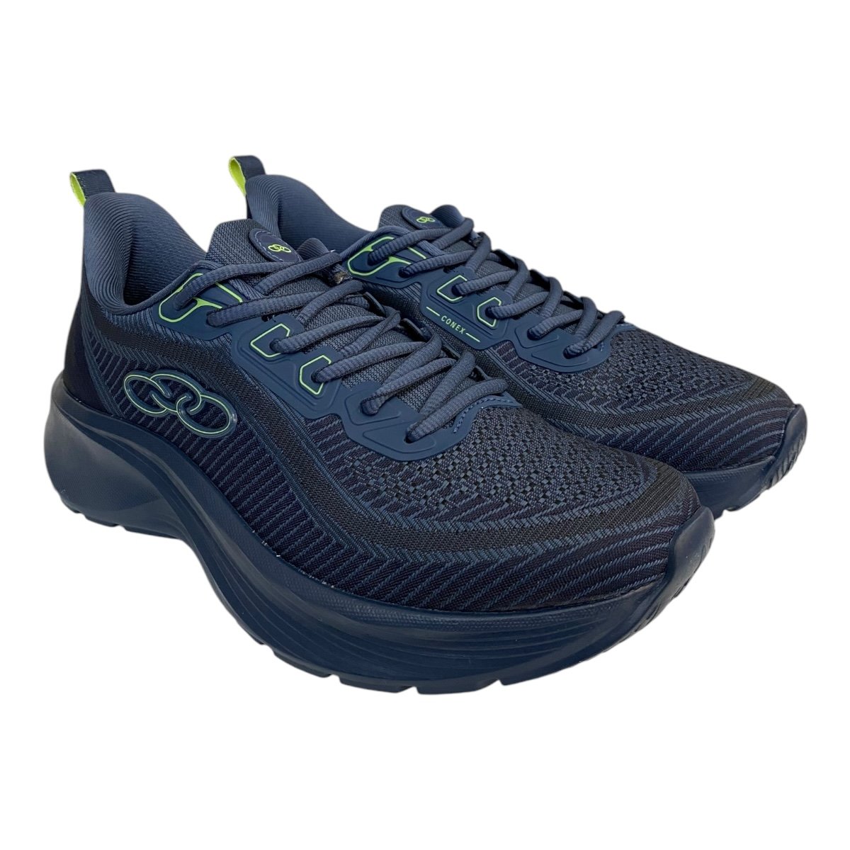 Tenis Masculino Olympikus Conforto Esporte Academia Caminhada Conex Marinho Azul 2